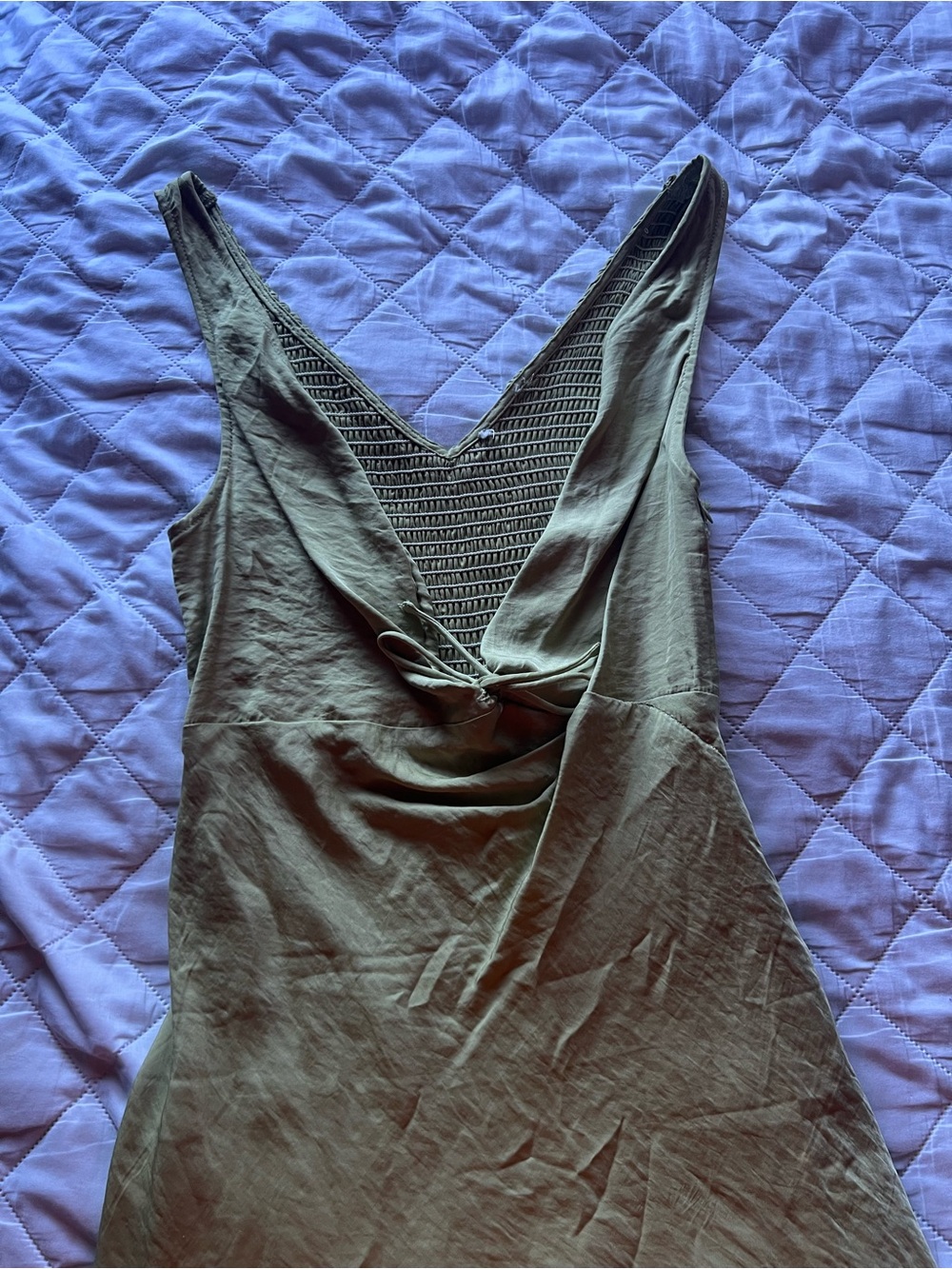 Princess Polly Sage Green Mini Dress - Picture 2 of 3